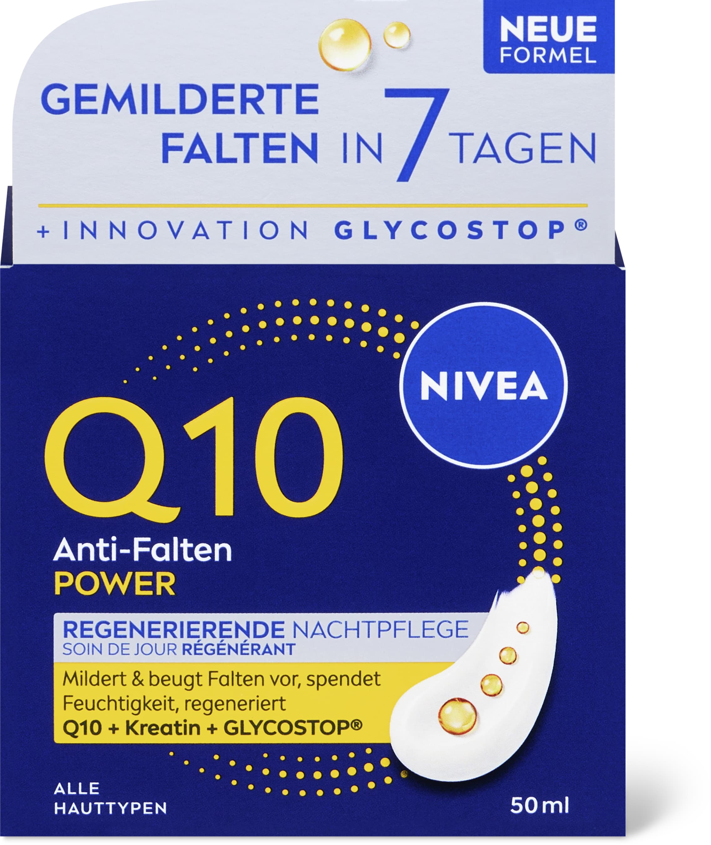 Nivea Q10 Anti-Falten Regenerierende Nachtcreme 50ml